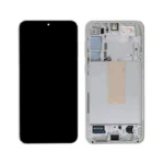 LCD Display Service Pack Galaxy S23 G911 with Frame GH82-30480B - Cream Beige