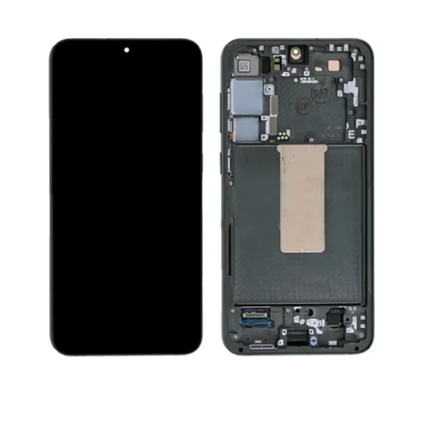 LCD Display Service Pack Galaxy S23 G911 with Frame GH82-30480C - Groen