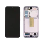 LCD Display Service Pack Galaxy S23 G911 with Frame GH82-30480D - Paars Pink