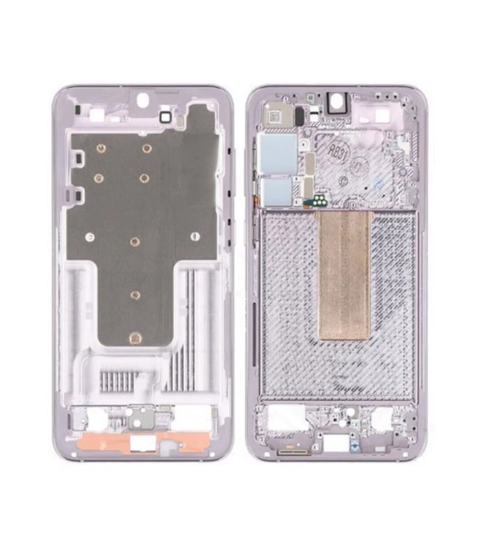 LCD Display Service Pack Galaxy S23 Plus G916 with Frame GH82-30476D - Paars Pink