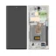 LCD Display Service Pack Galaxy S23 Ultra G918 with Frame GH82-30465B - Cream Beige