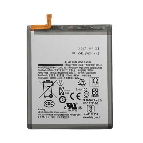 MP Batterij Galaxy A52 4G 5G S20FE EB-BG781ABY 4500mAh Bulk