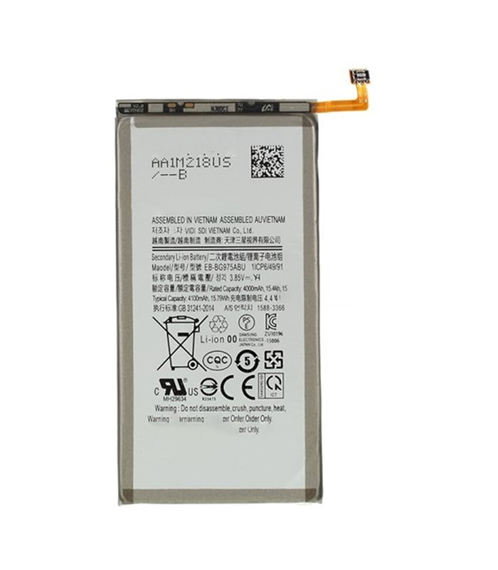 MP Batterij Galaxy S10 Plus (S10+) EB-BG975ABU 4000mAh - Bulk
