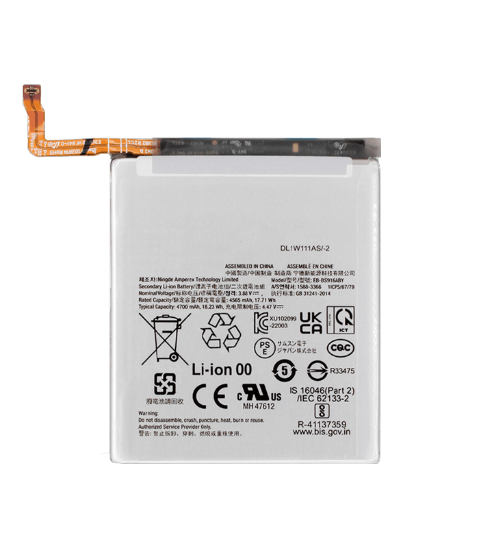 MP Batterij Galaxy S23 Plus S23+ EB-BS916ABY 5000mAh Bulk