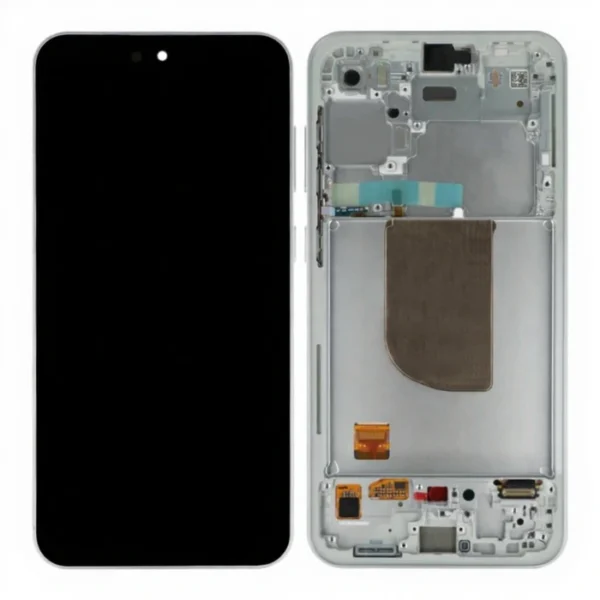 Samsung Galaxy S23 FE LCD Display With Frame Mint, Cream, Purple, Indigo, Tangerine Service Pack