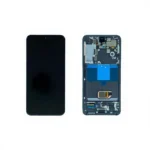 Samsung Galaxy S22 LCD Display With Frame Phantom Black Service Pack