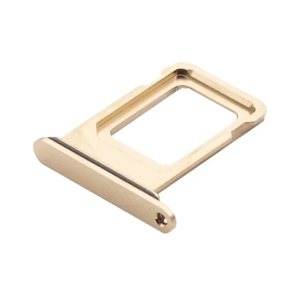 For Apple iPhone 12 Pro, 12 Pro Max Sim Card Holder Gold Pulled