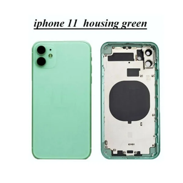 iPhone 11 - Back Housing Complete (Pulled) no Battery - Groen