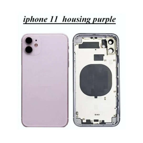 iPhone 11 - Back Housing Complete (Pulled) no Battery - Paars