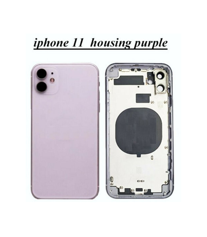 iPhone 11 - Back Housing Complete (Pulled) no Battery - Paars