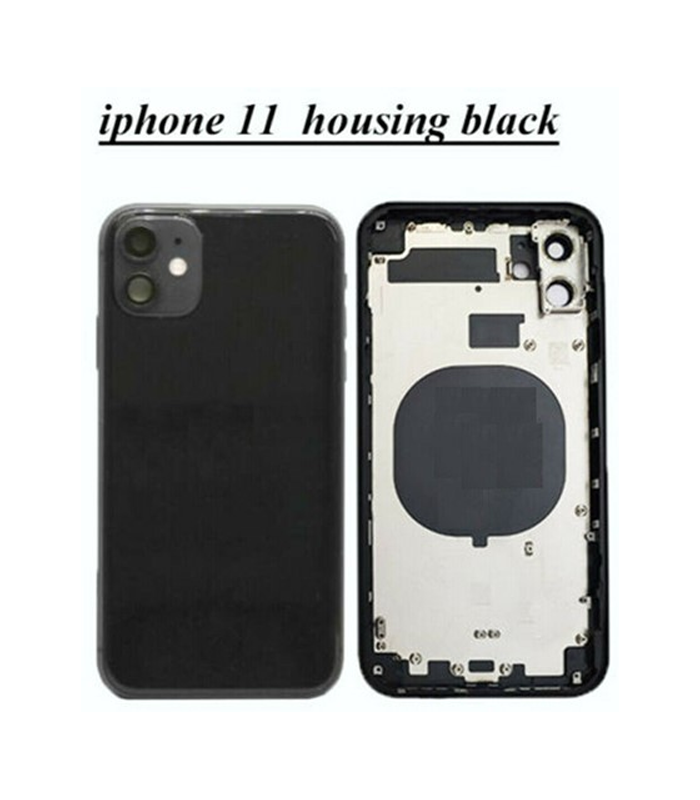 iPhone 11 - Back Housing Complete (Pulled) no Battery - Zwart