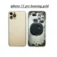 iPhone 11 Pro - Back Housing Complete (Pulled) no Battery - Goud