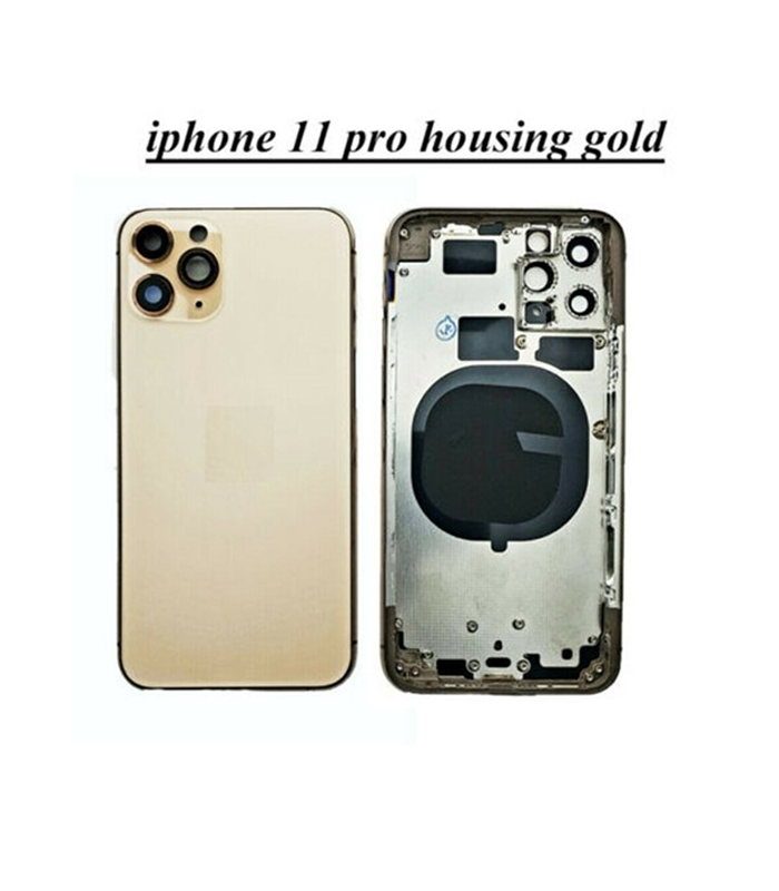 iPhone 11 Pro - Back Housing Complete (Pulled) no Battery - Goud