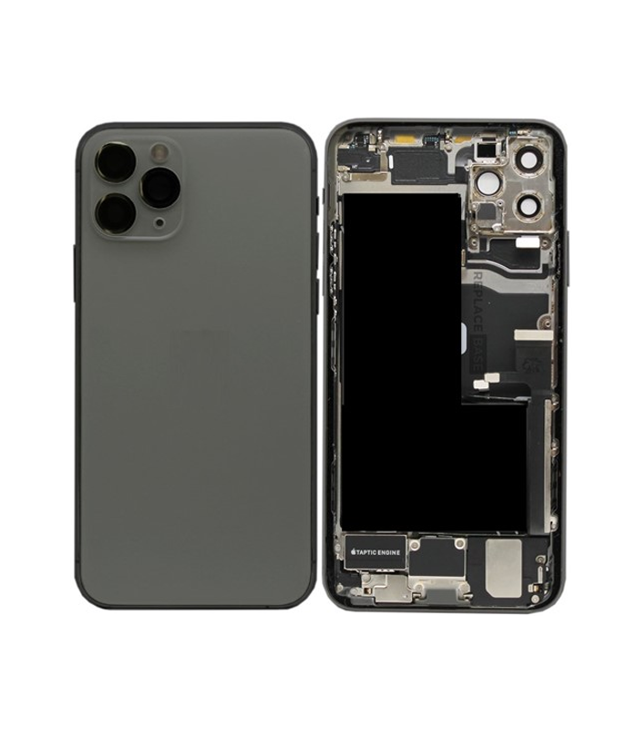 iPhone 11 Pro - Back Housing Complete (Pulled) no Battery - Groen