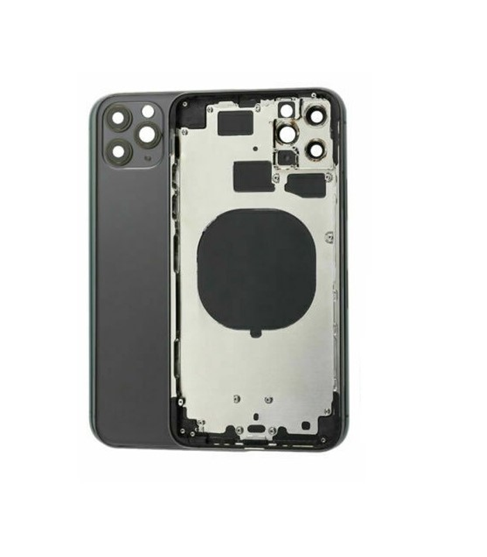 iPhone 11 Pro Max - Back Housing Complete (Pulled) no Battery - Zwart