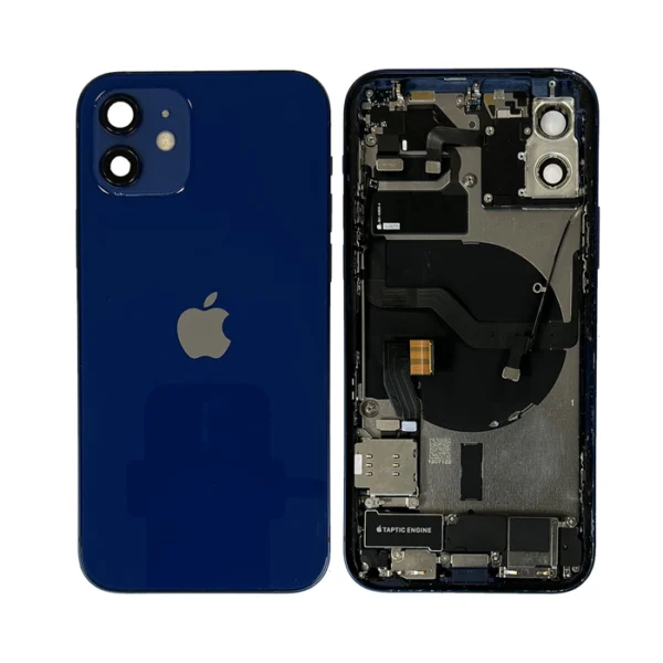 iPhone 12 - Back Housing Complete no Battery (Pulled) - Blauw