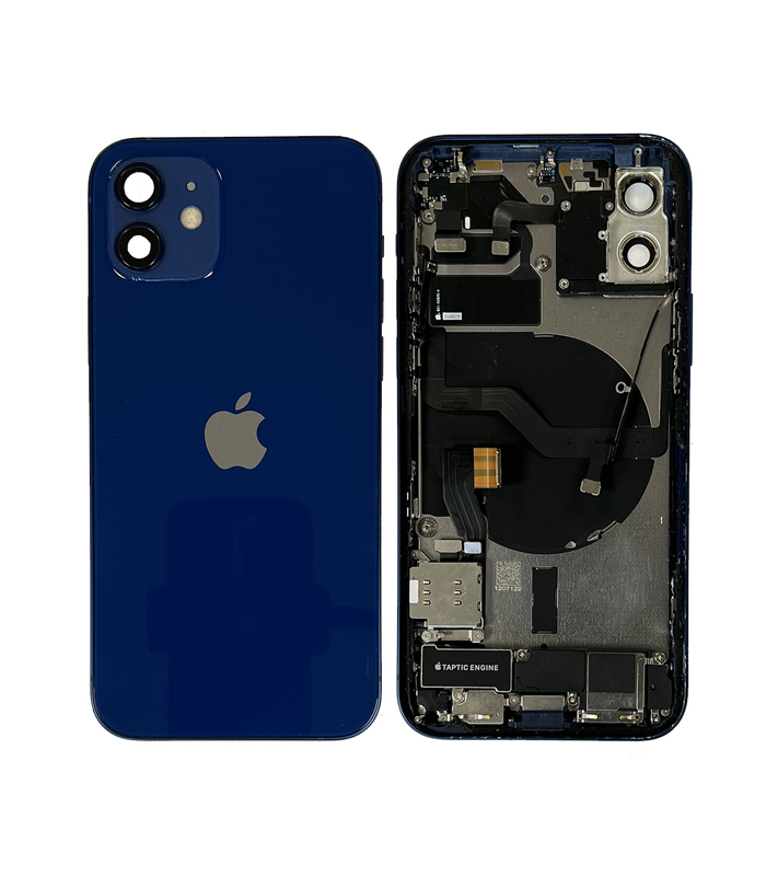 iPhone 12 - Back Housing Complete no Battery (Pulled) - Blauw