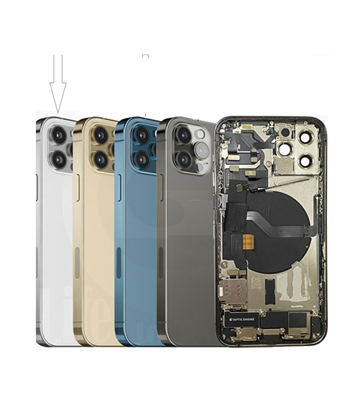 iPhone 12 Pro Max - Back Housing Complete no Battery (Pulled) - Wit