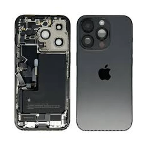 iPhone 14 Pro - Back Housing Complete (Pulled) - Zwart