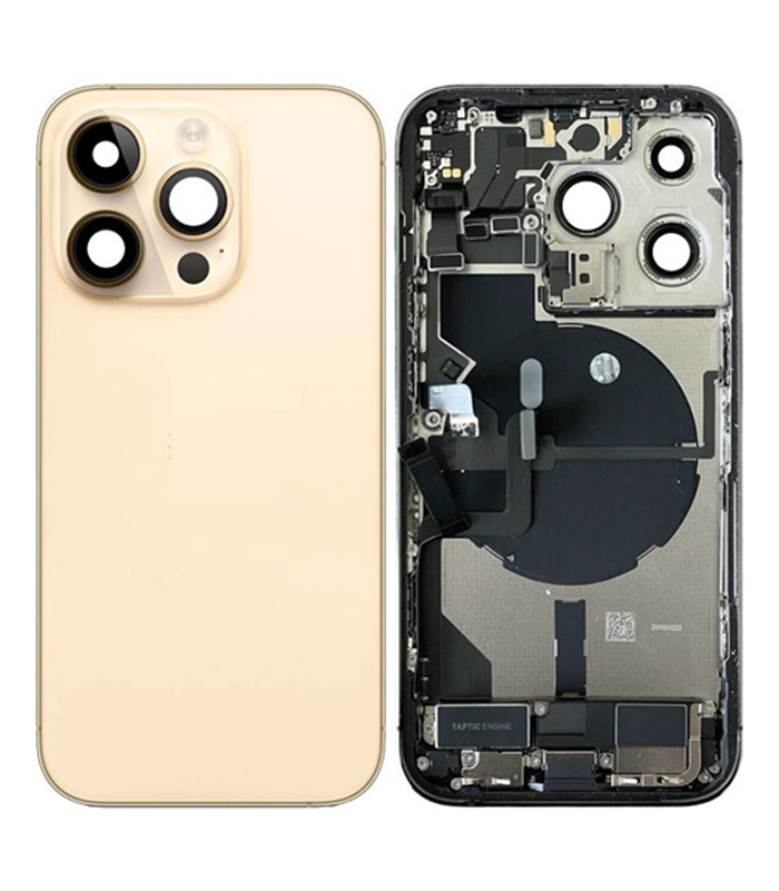 iPhone 14 Pro Max - Back Housing Complete (Pulled) - Gold