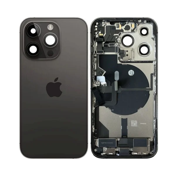 iPhone 14 Pro Max - Back Housing Complete (Pulled) - Zwart
