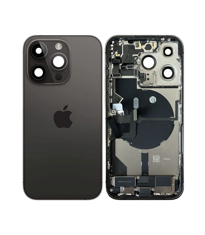 iPhone 14 Pro Max - Back Housing Complete (Pulled) - Zwart
