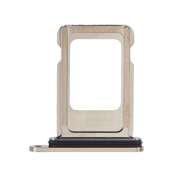 For Apple iPhone 15 Pro, 15 Pro Max Sim Card Holder Natural Titanium OEM