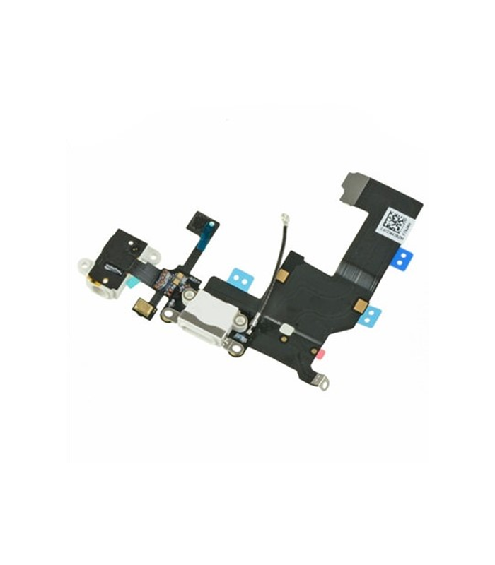 iPhone 5G Charge Flex Microphone Audio Jack - Wit