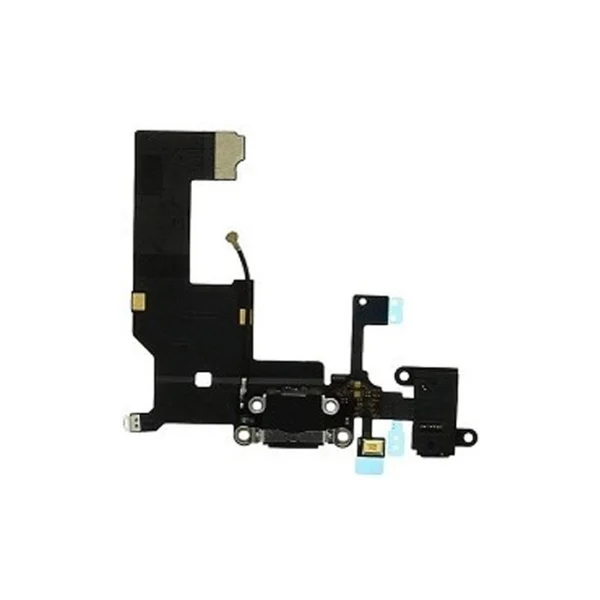 iPhone 5G Charge Flex Microphone Audio Jack - Zwart