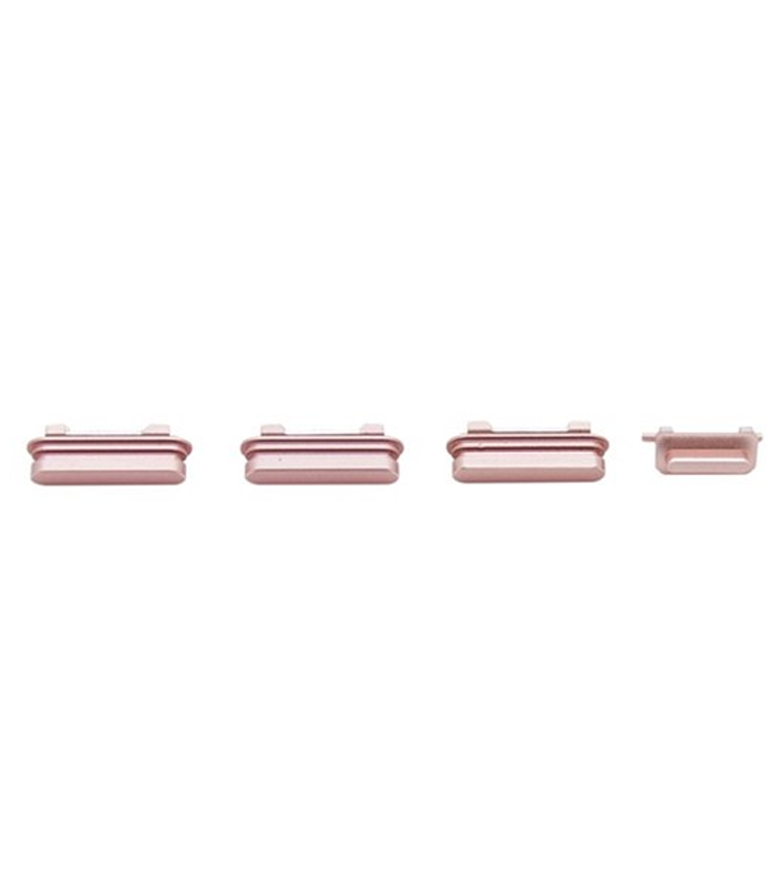iPhone 6S - Buttons Set - Rose Goud