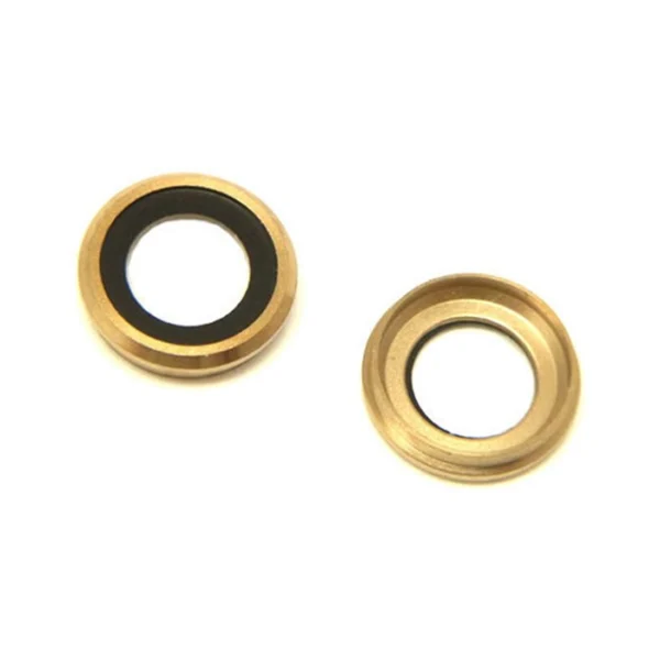 iPhone 6S - Camera Lens met Cover - Goud