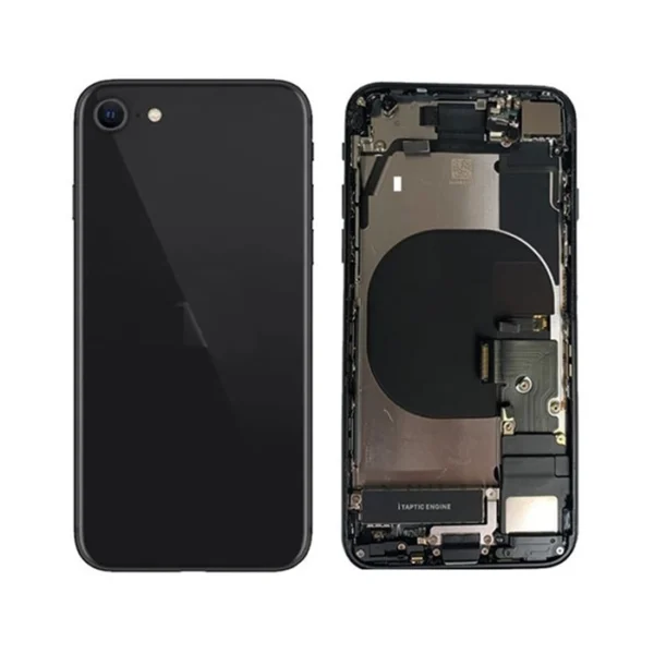 iPhone SE (2020) - Back Housing (Pulled) - Zwart