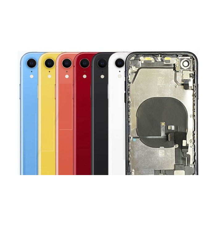iPhone XR - Back Housing Complete (Pulled) - Blauw