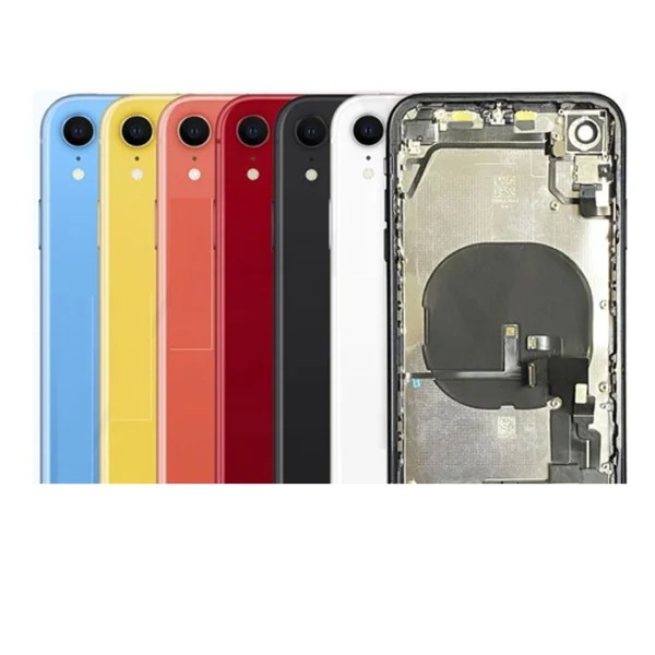 iPhone XR - Back Housing Complete (Pulled) - Coral Red
