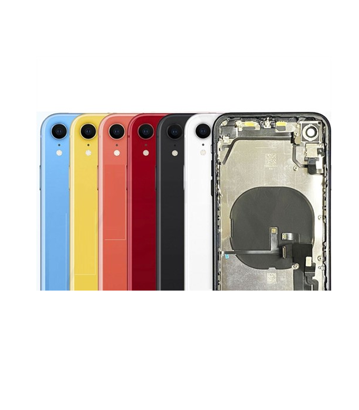 iPhone XR - Back Housing Complete (Pulled) - Yellow