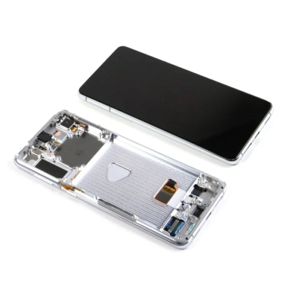 Samsung Galaxy S21 Plus 5G LCD Display With Frame Service Pack - Phantom Silver