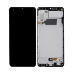 Samsung Galaxy A32 4G LCD Display With Frame Awesome Black Soft OLED