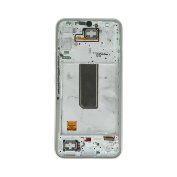 Samsung Galaxy A34 5G LCD Display With Frame Service Pack - Silver