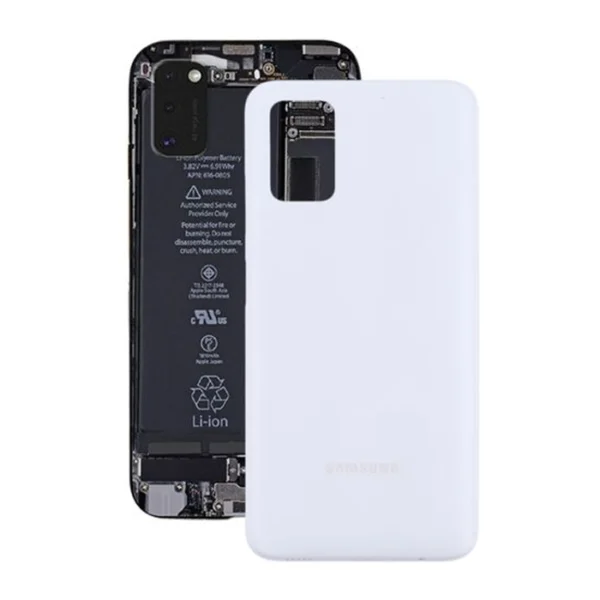 Battery Cover Galaxy A03s - Wit