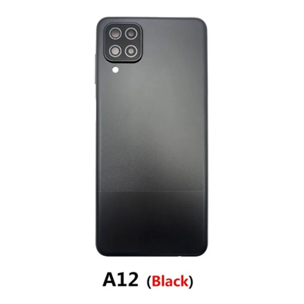 Battery Cover Galaxy A12 - Zwart