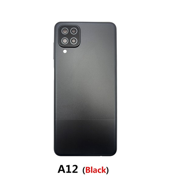 Battery Cover Galaxy A12 - Zwart