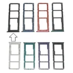 Galaxy A04 - Sim Tray - Zwart