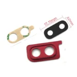 Galaxy A10 A20 A30 - Camera Lens w Cover - Rood