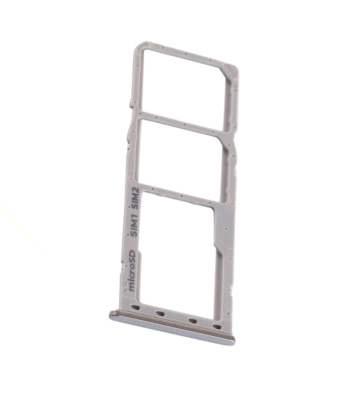 Galaxy A20 A30 A50 - DUO Simcard Tray - Zilver