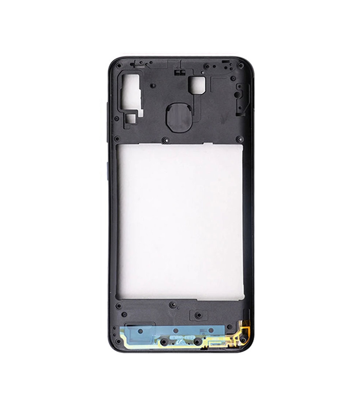 Galaxy A20 - Middle Housing - Zwart
