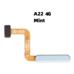 Galaxy A22 4G Fingerprint Power Flex - Wit