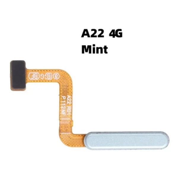 Galaxy A22 4G Fingerprint Power Flex - Wit