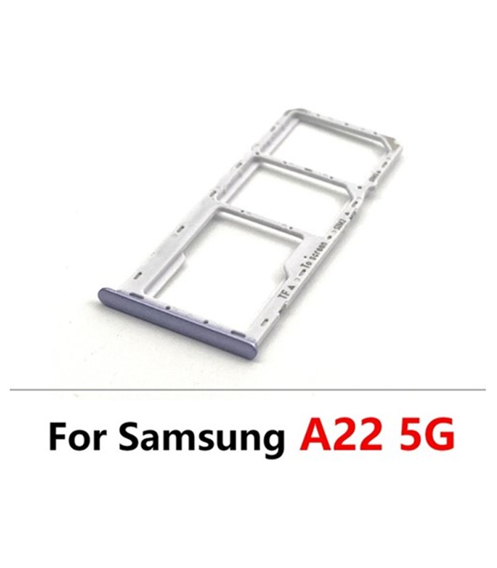 Galaxy A22 5G - Simcard Tray - Paars