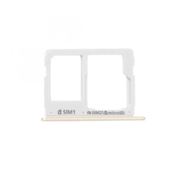 Galaxy A3 2016 A310F A5 2016 A510F A7 2016 A710F - Simcard Tray - Goud