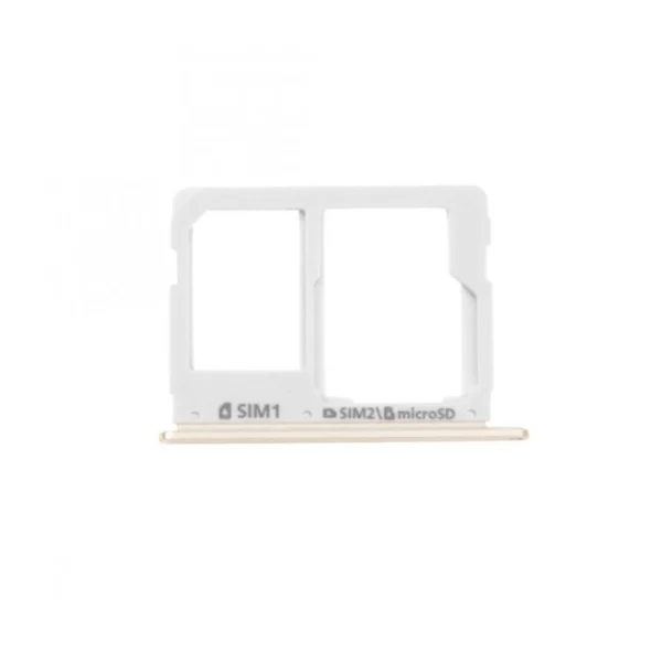 Galaxy A3 2016 A310F A5 2016 A510F A7 2016 A710F - Simcard Tray - Goud